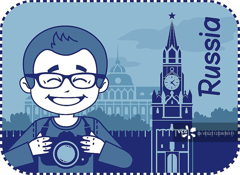 摄影师穿越俄罗斯的预告片图片素材