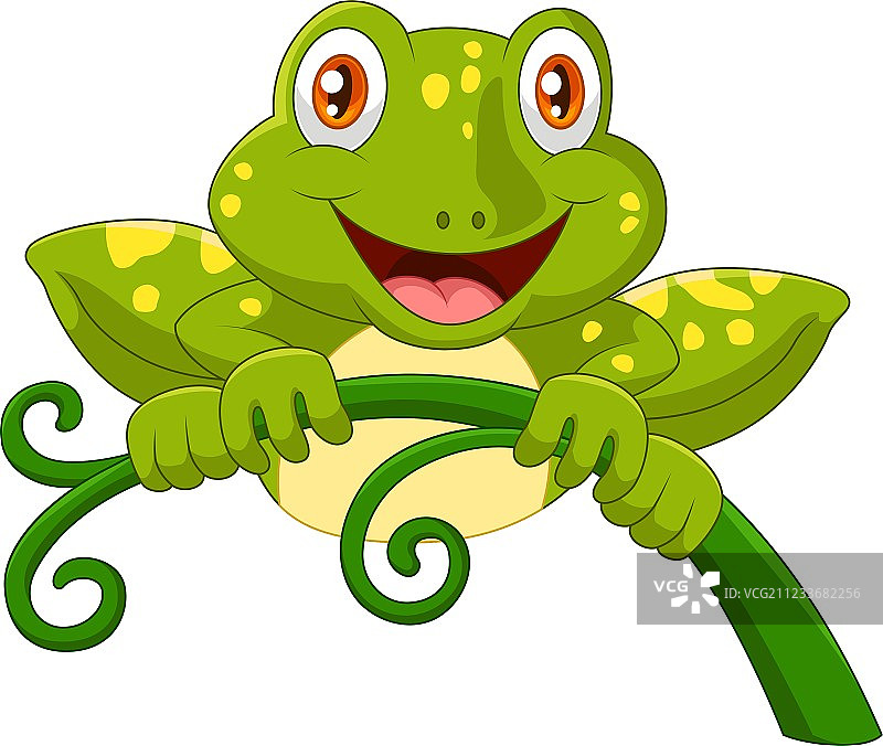 卡通可爱青蛙图片素材