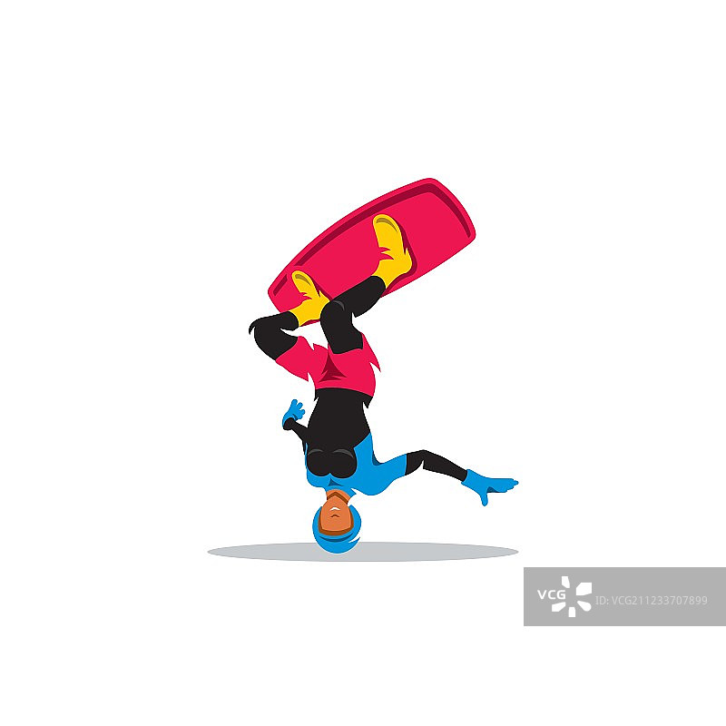 尾波滑水标志图片素材