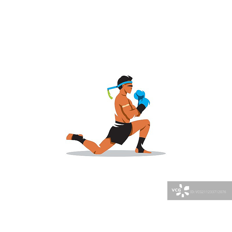 泰拳标志图片素材