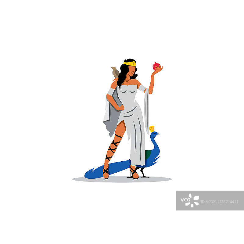 赫拉符号：希腊神话中的女性之神图片素材