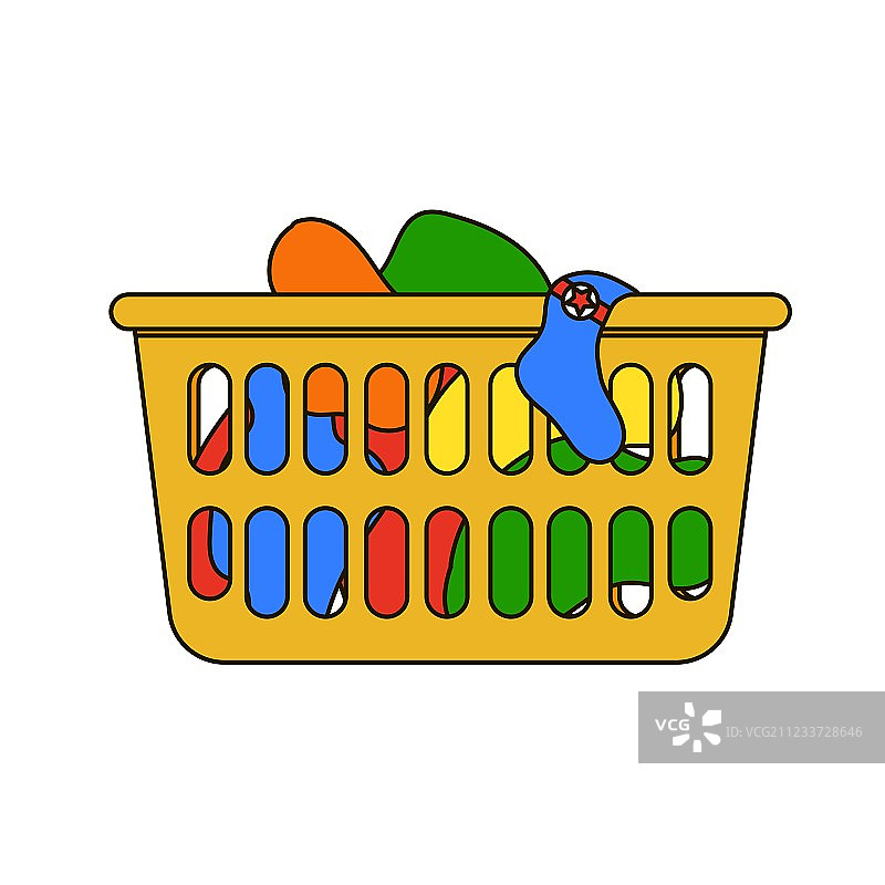 洗衣篮图片素材