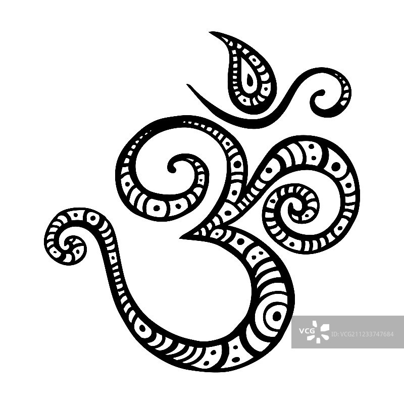 奥姆符号图片素材