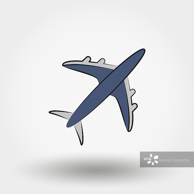 飞机图标图片素材