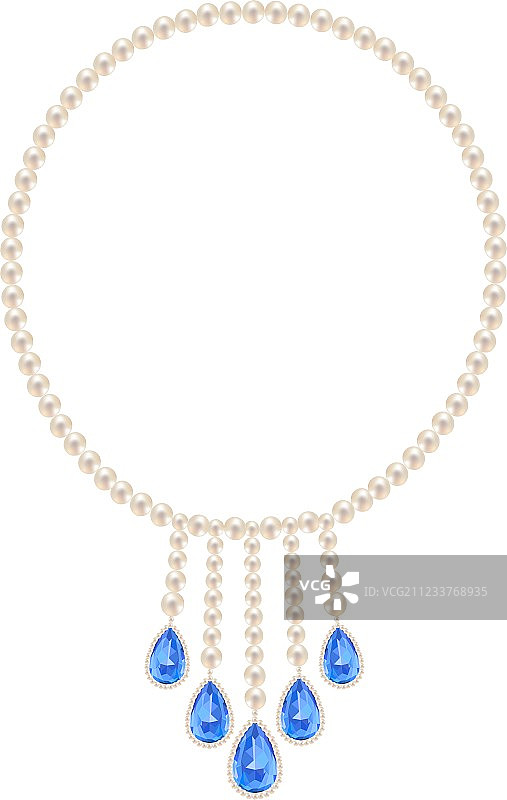 珍珠项链图片素材