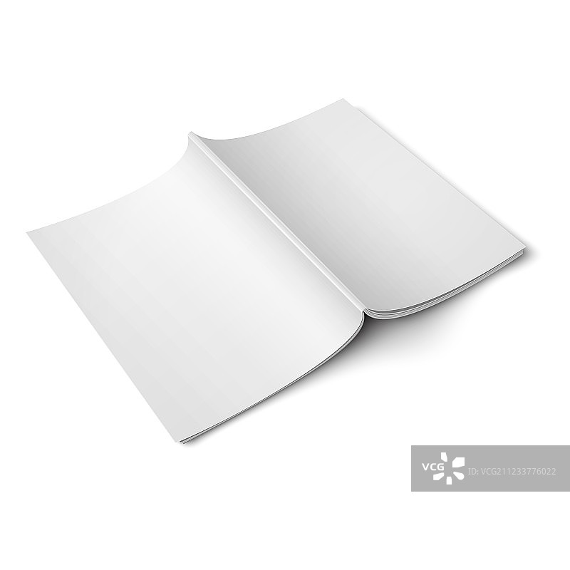 空白杂志封底模板图片素材