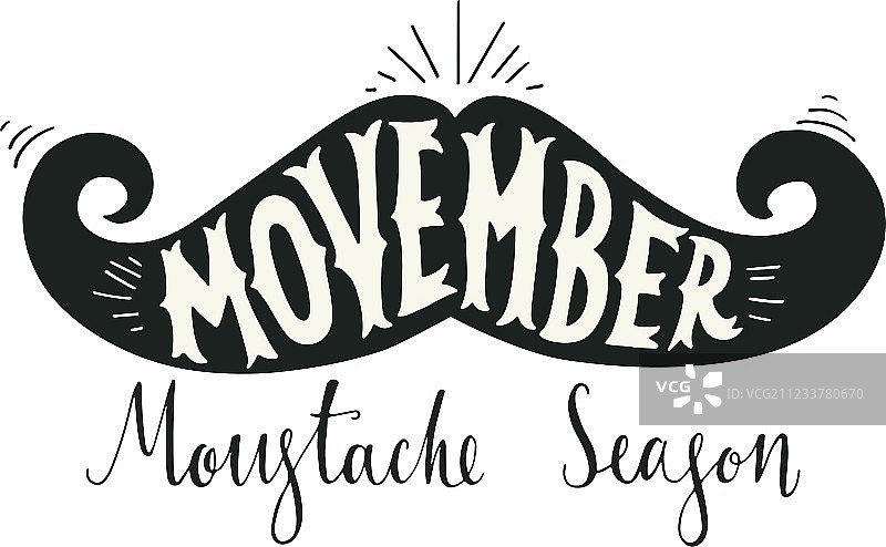 Movember（胡须月）图片素材