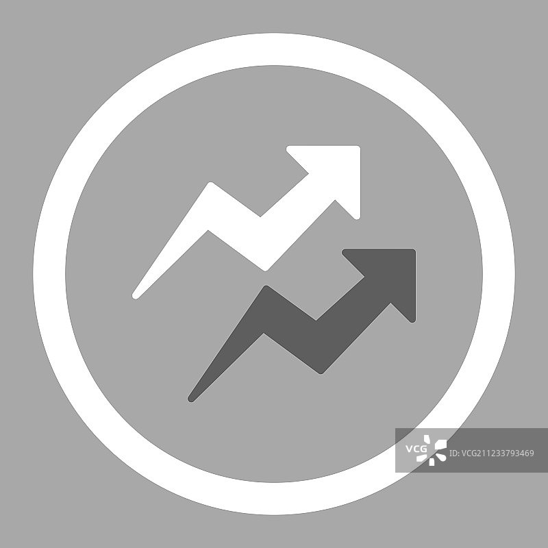 趋势图标图片素材