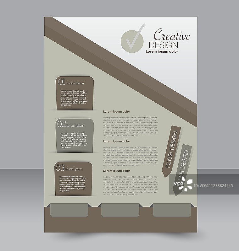 传单模板商业小册子可编辑A4图片素材