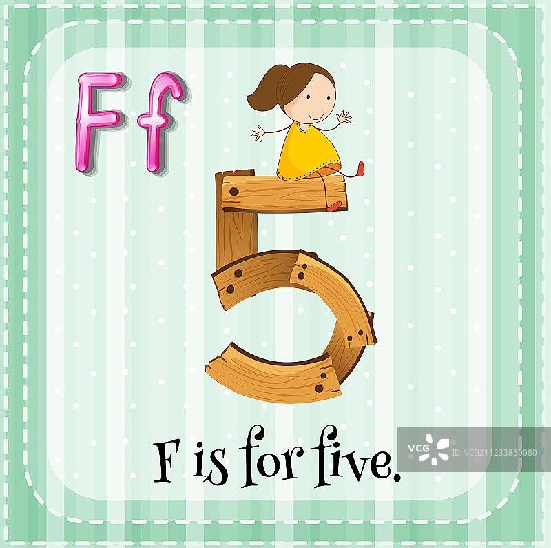 字母F图片素材