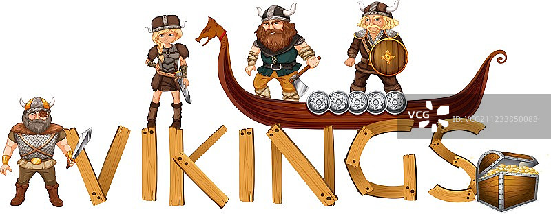 维京人图片素材