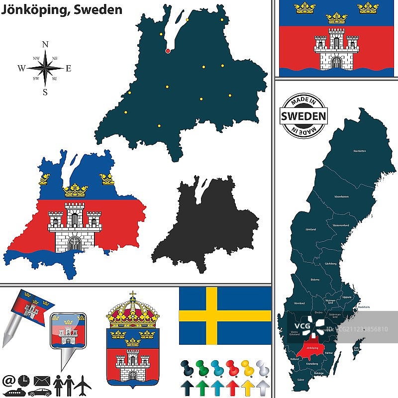 小延雪平地图图片素材