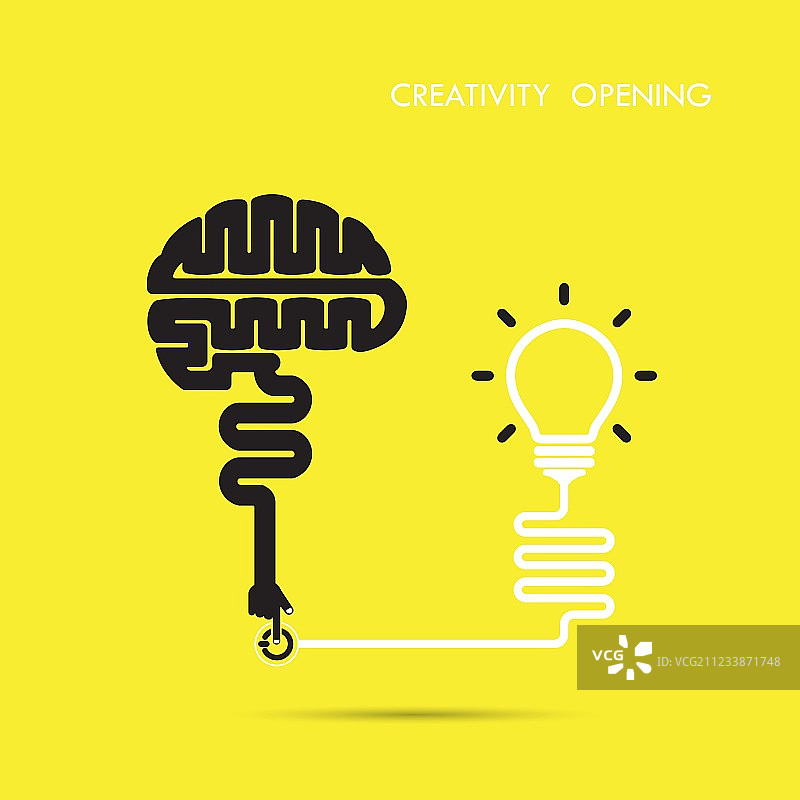 大脑图标Logo抽象图标Logo头脑风暴图标图片素材