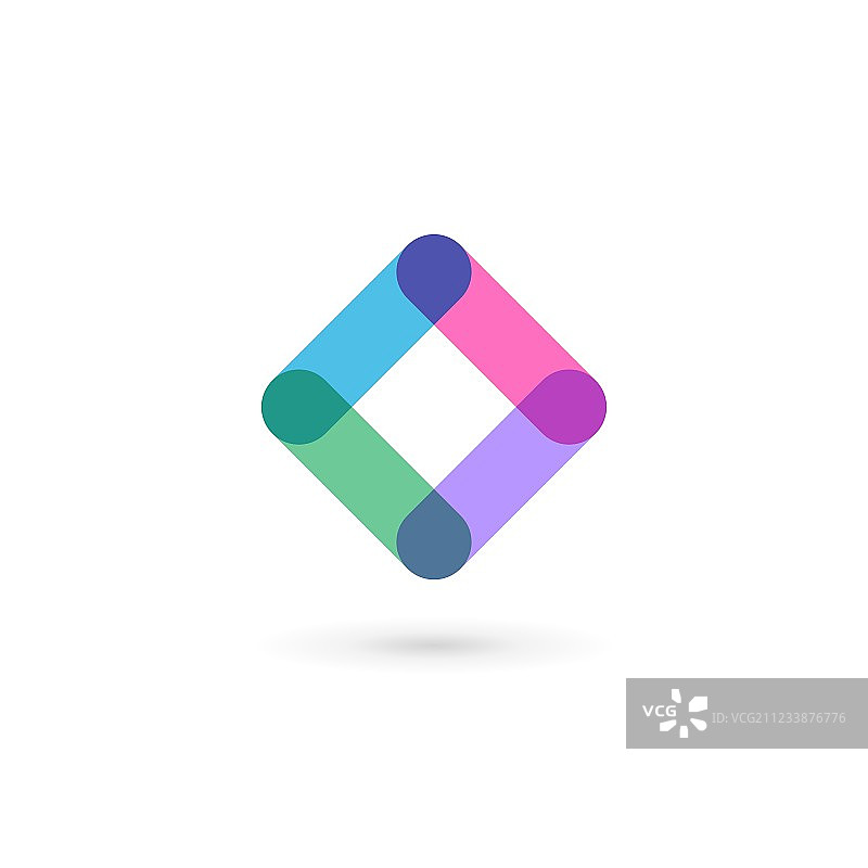 字母O数字0标志图标设计模板图片素材