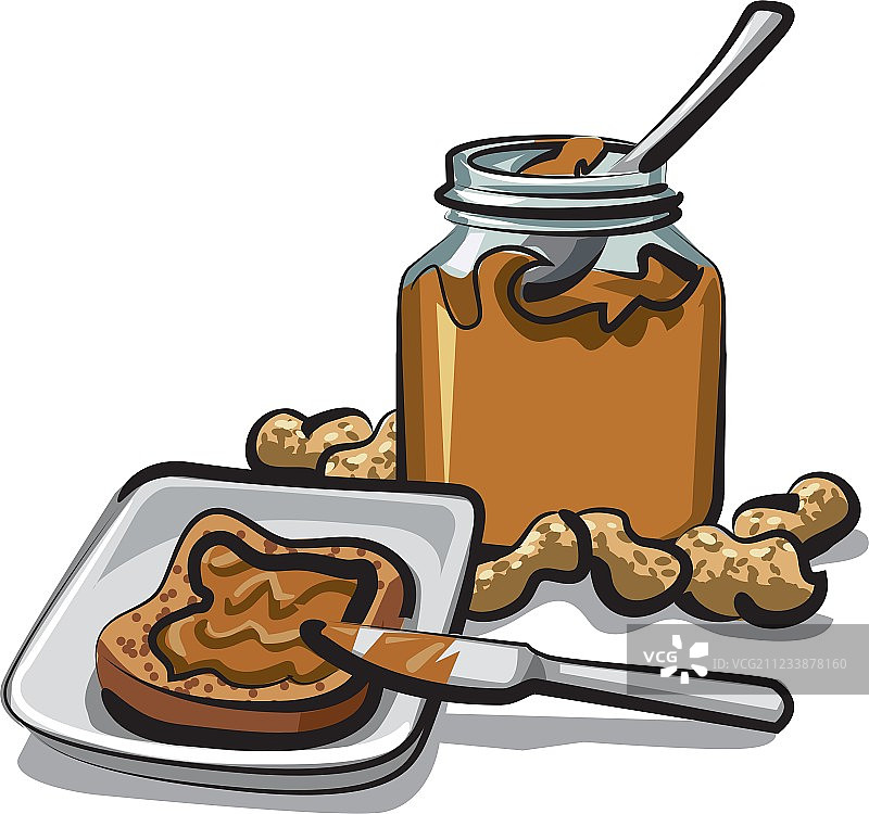 花生酱图片素材