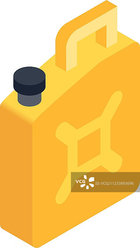 3D等距油桶图标图片素材