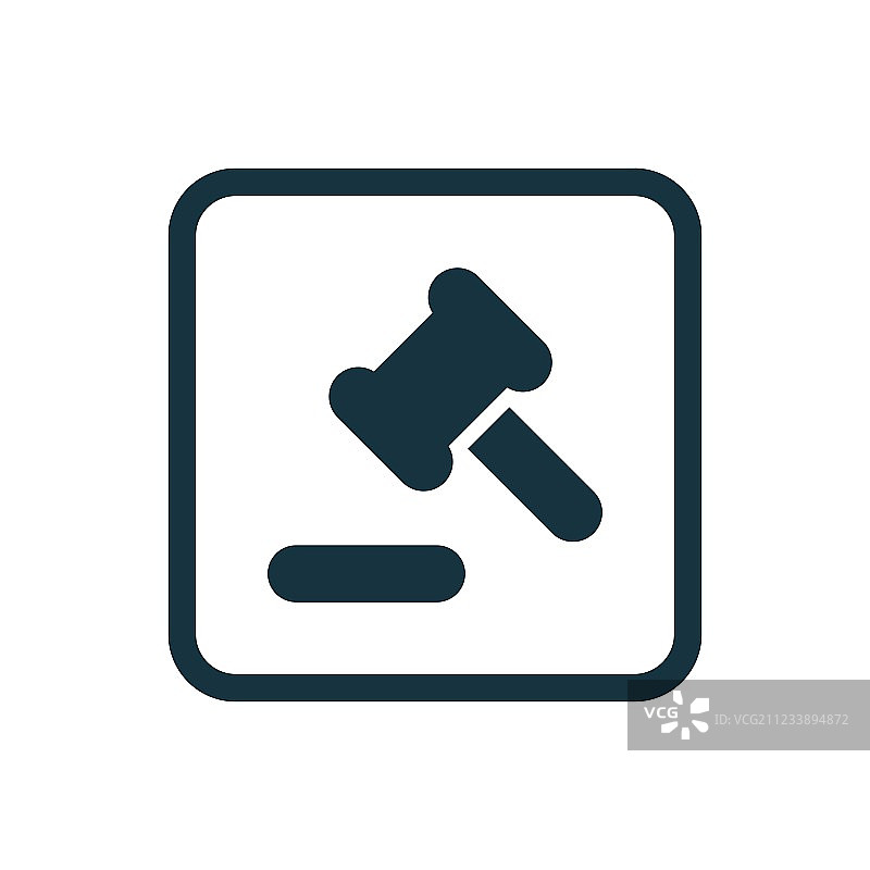 法院法律图标圆形方块按钮图片素材