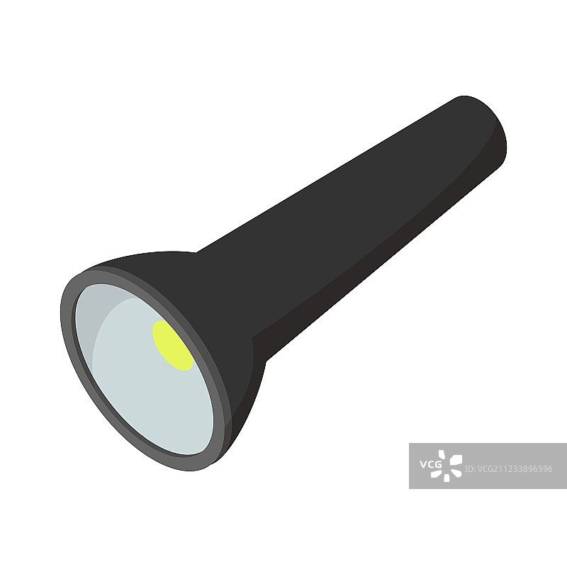 手电筒卡通图标图片素材