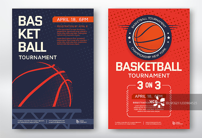 篮球比赛海报图片素材