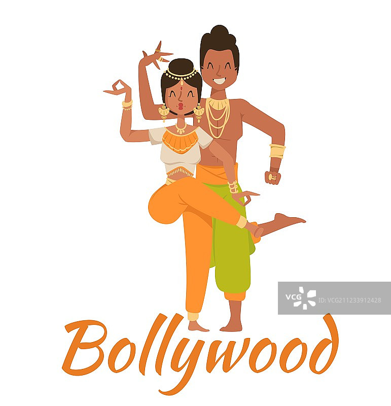 印度宝莱坞情侣跳舞图片素材