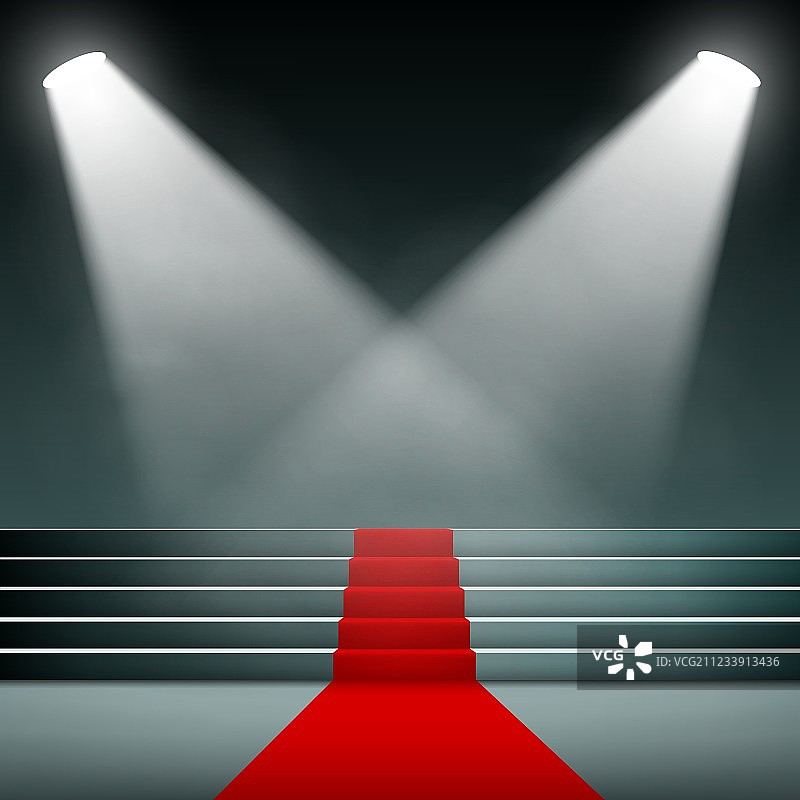楼梯上的红地毯图片素材