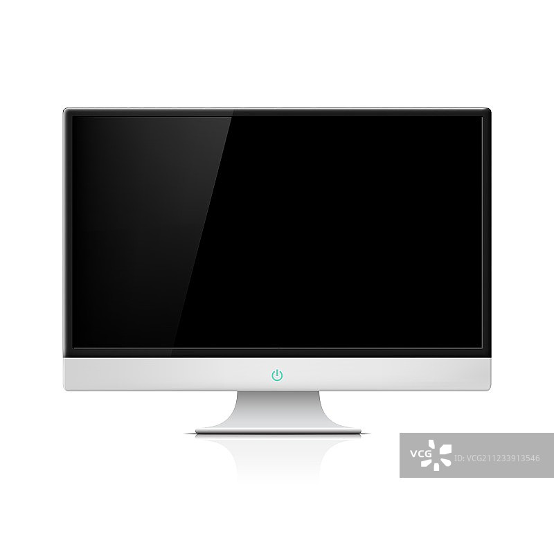 带支架的黑色显示器图片素材