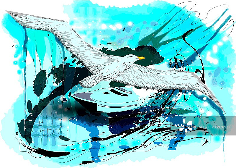 夏季假期图片素材