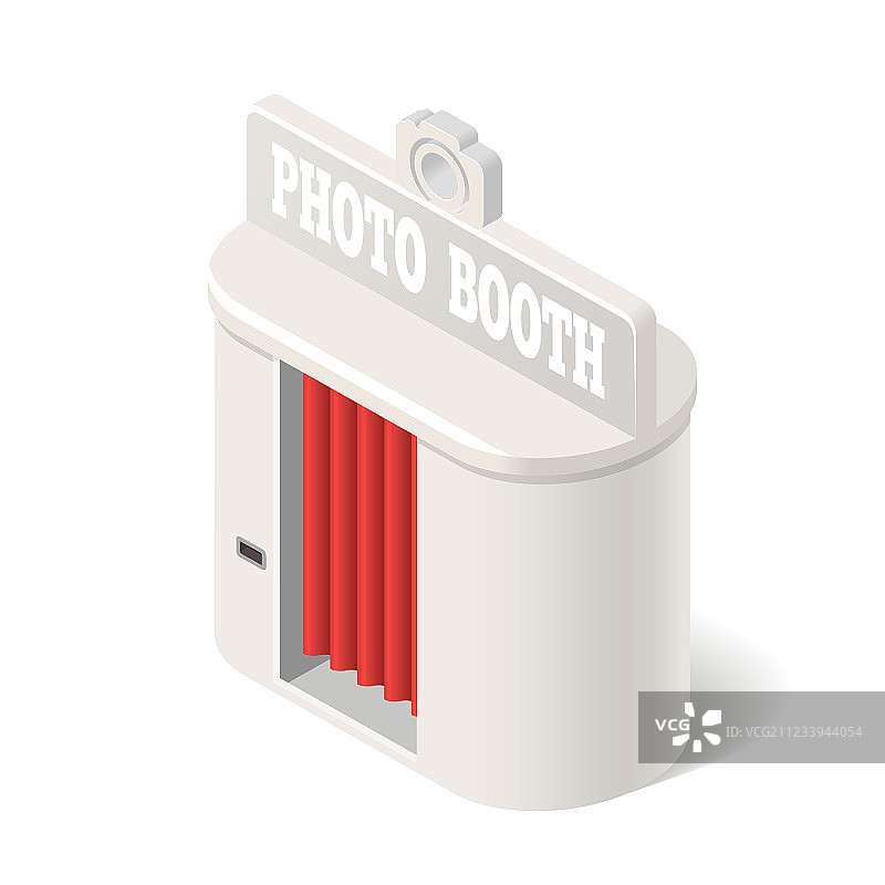 照相亭图片素材