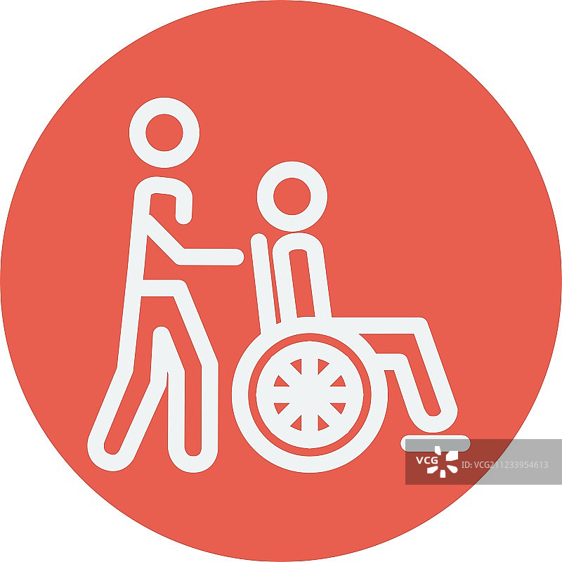 护理保健细线图标图片素材