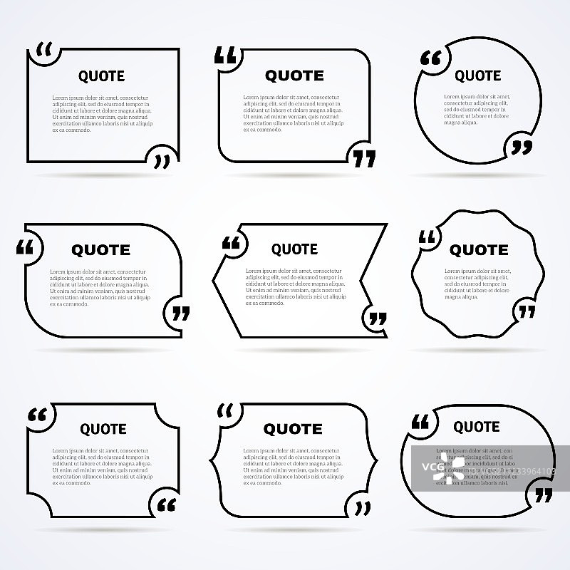 永恒的智慧语录图标集图片素材