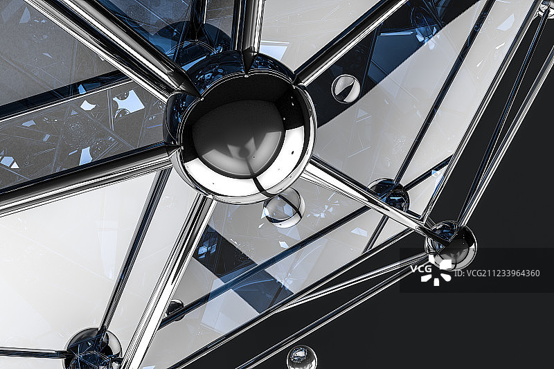 三维多边形宝石，三维渲染图片素材