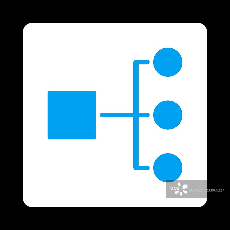 商业按钮OverColor系列中的图表图标图片素材