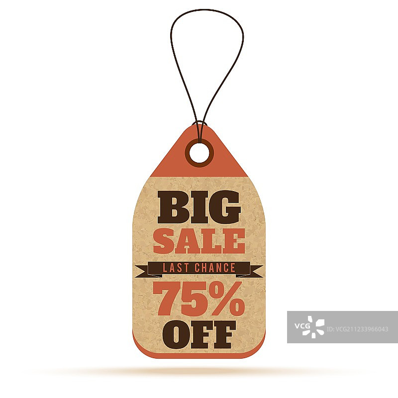复古风格的价格标签图片素材