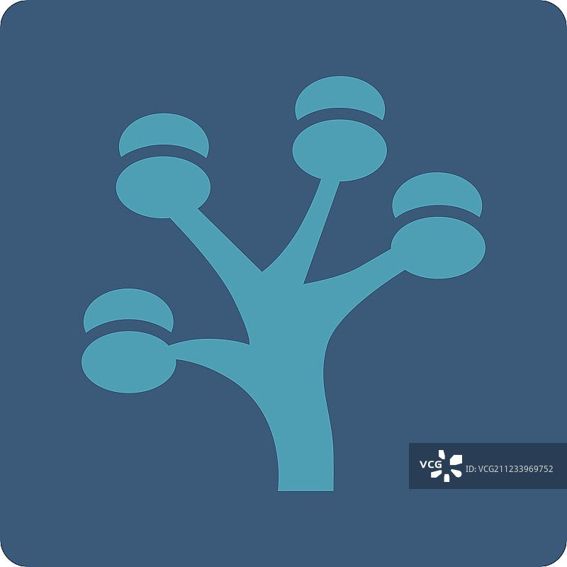 商业按钮中的摇钱树图标图片素材