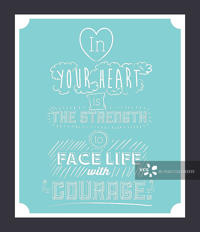 鼓励语录设计图片素材