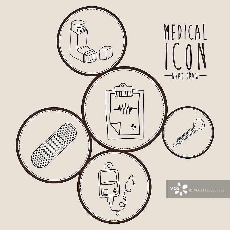 手绘设计元素图片素材