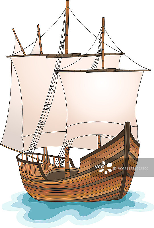 木制船图片素材