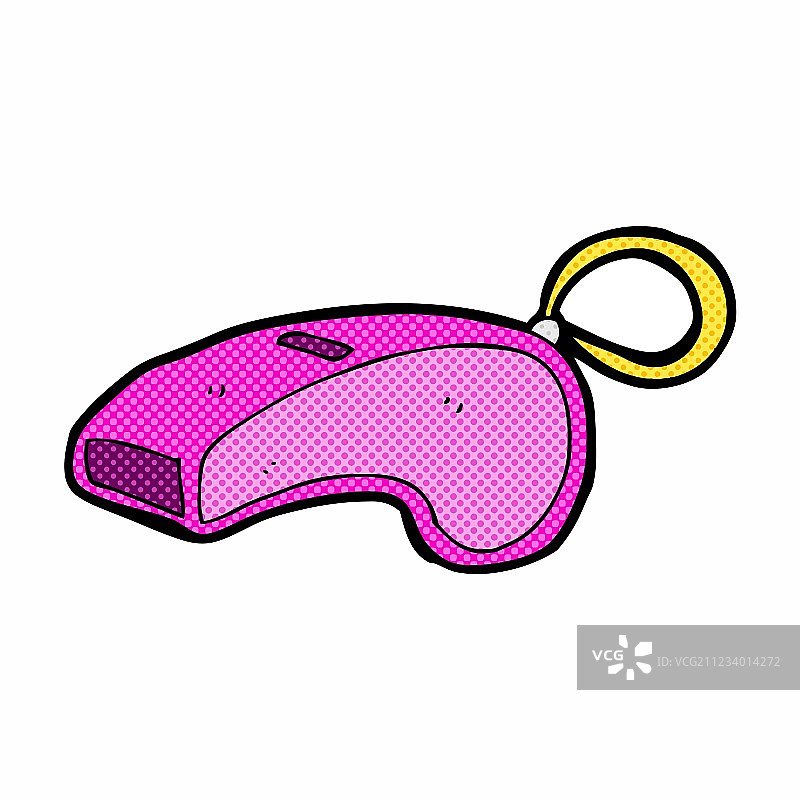 卡通漫画哨子图片素材