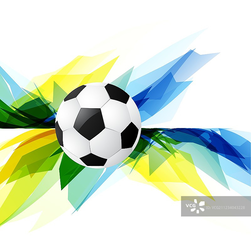 Grunge风格足球背景图片素材