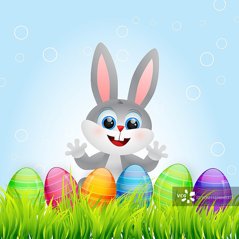 复活节兔子图片素材
