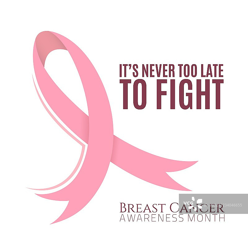 粉红丝带乳腺癌防治背景图片素材