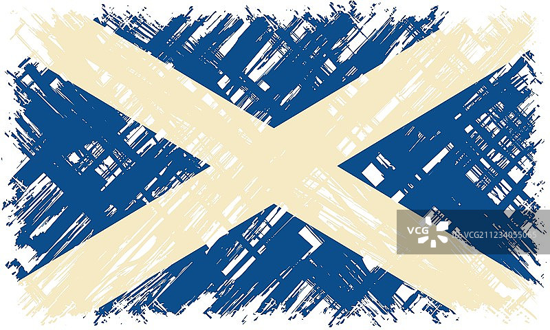 苏格兰风格旗帜图片素材