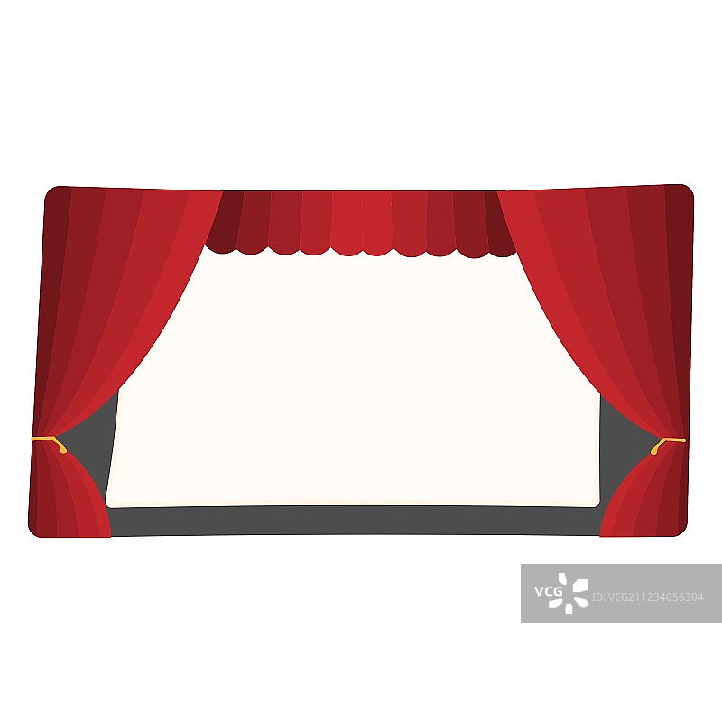 卡通剧院舞台图片素材