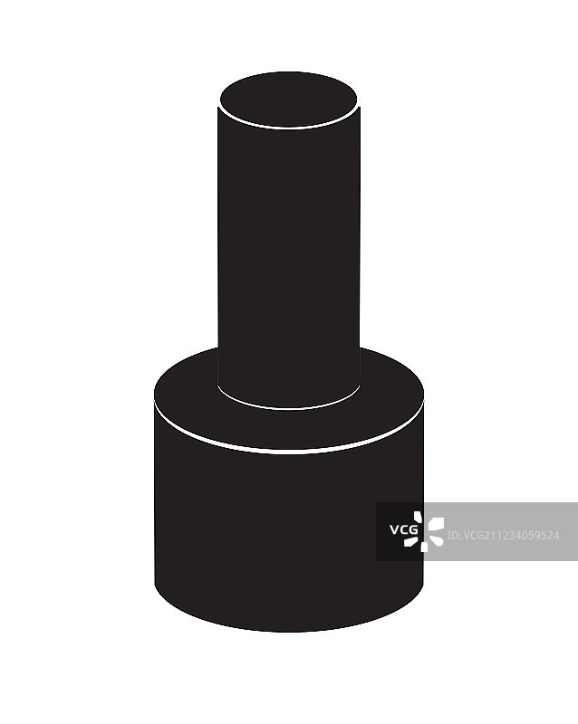 逼真指甲油图片素材