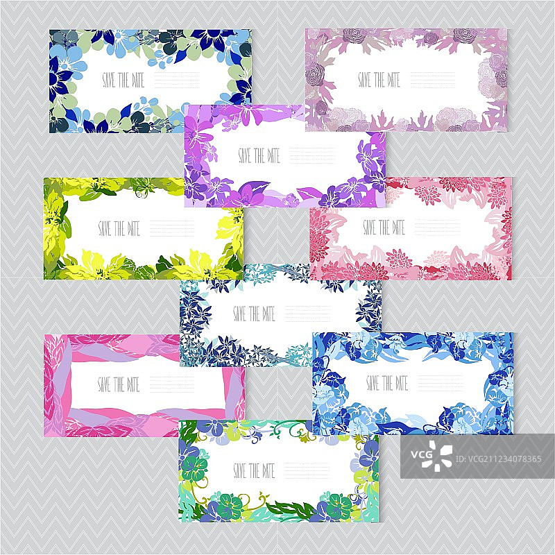 花牌组图片素材