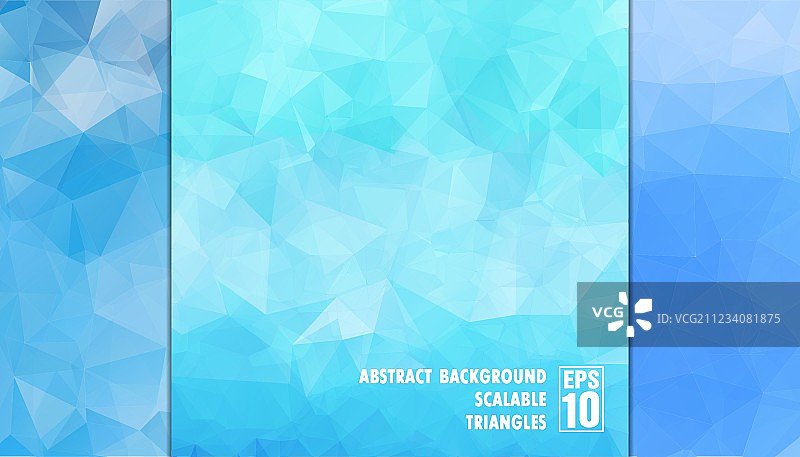 三角形的抽象几何背景图片素材