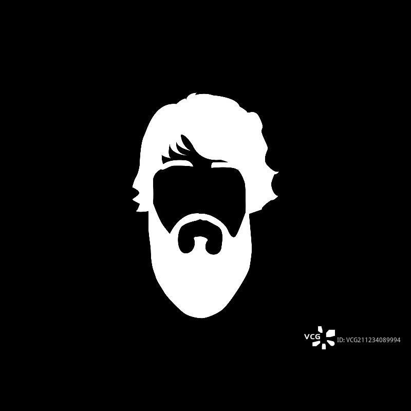 胡须造型图片素材