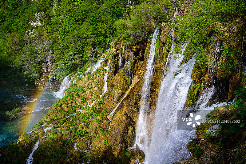 克罗地亚十六湖公园图片素材