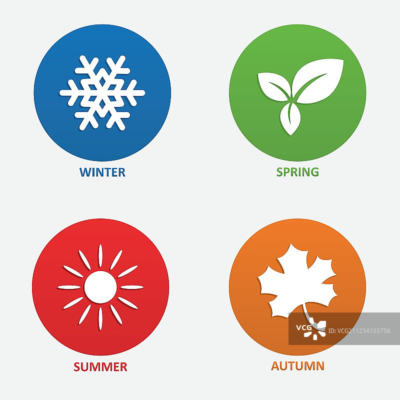 四季图片素材
