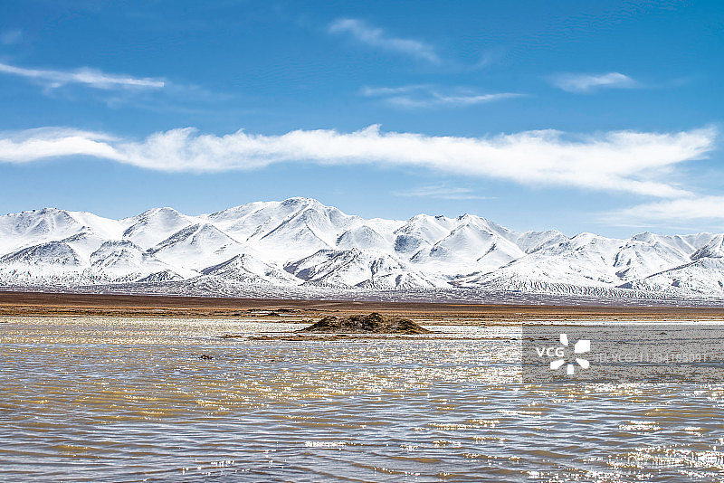 西王母瑶池 格尔木图片素材